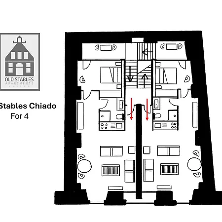 Old Stables Chiado - 2 Bedroom In The Heart Of * Лісабон